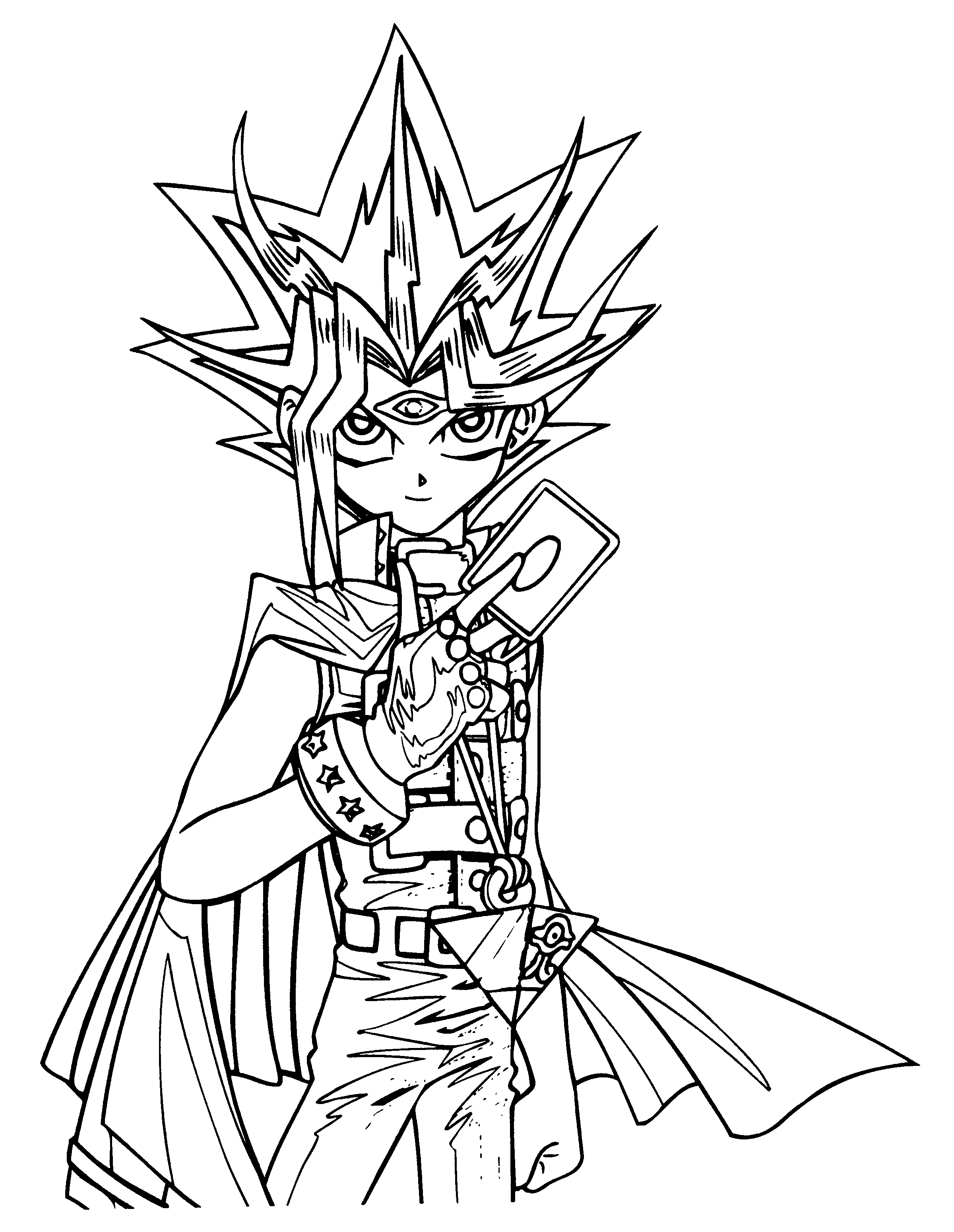 Coloring Page - Yu gi oh coloring pages 37