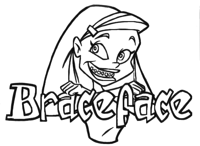Braceface clip art