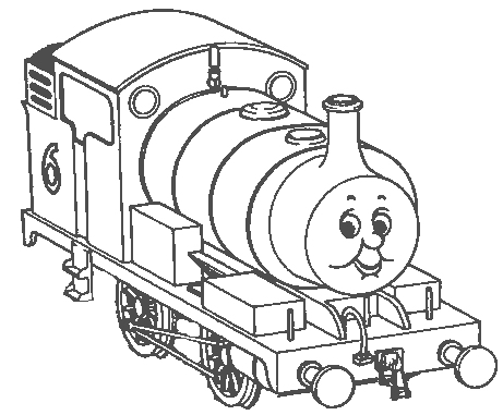 Thomas tank engine clip art