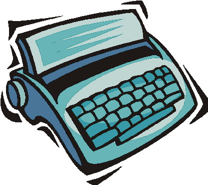 Typewriter clip art