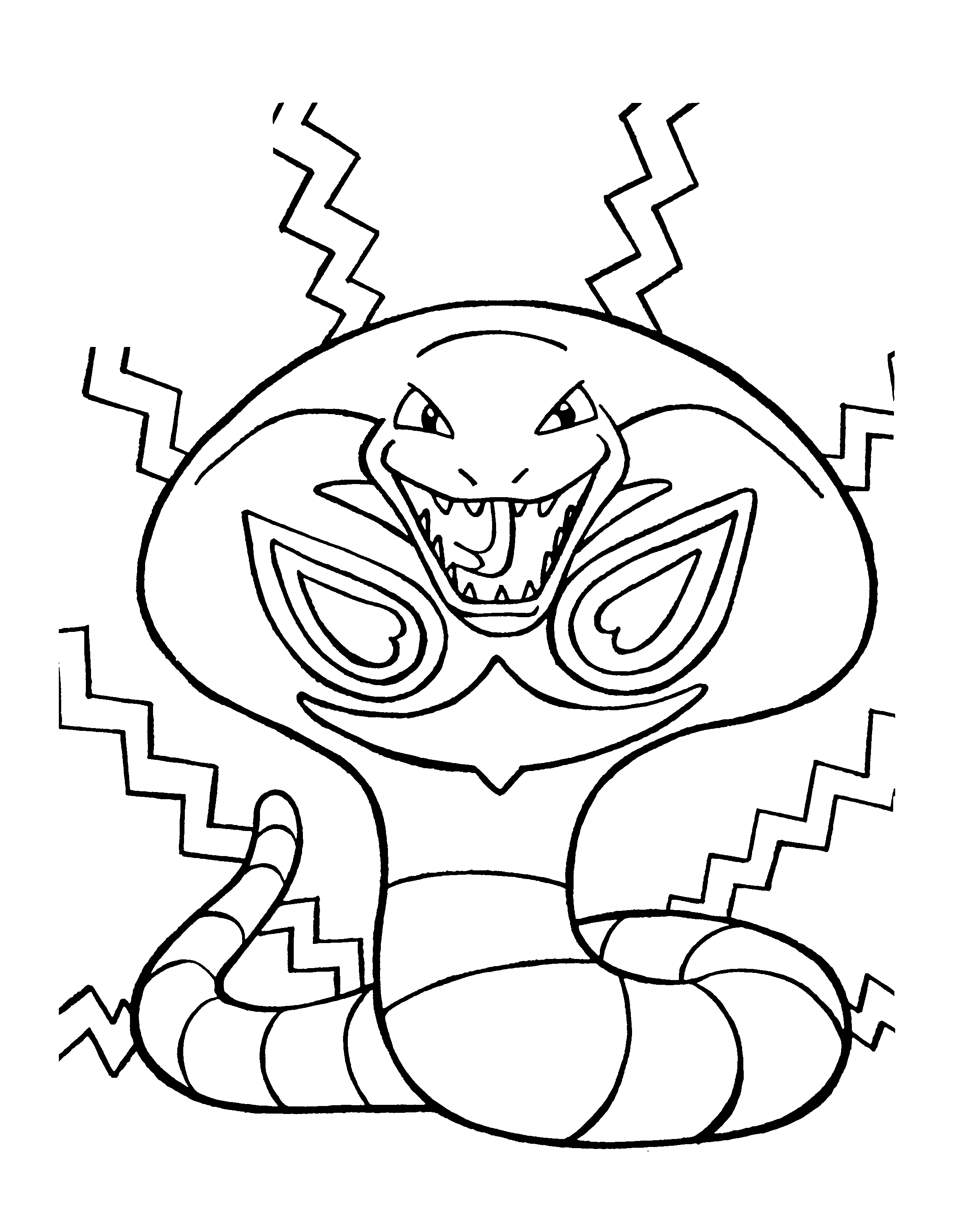 Coloring Page Pokemon Coloring Pages 198