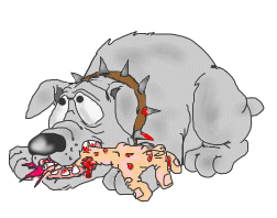 Dog food dog graphics