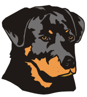 Rottweiler dog graphics