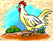 Chickens easter graphics