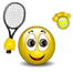Tennis emoticons