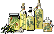 Herbs food and drinks
