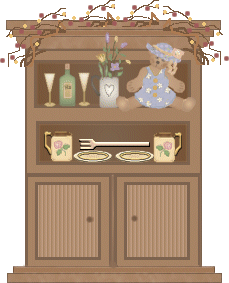 Kitchen furniture food and drinks