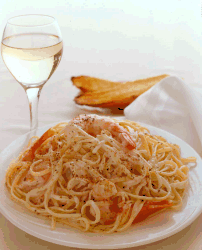 Pasta food and drinks