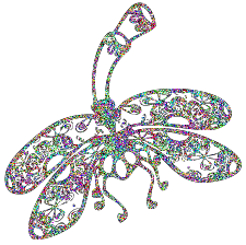 Dragonfly glitter gifs
