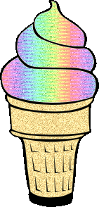 Ice cream glitter gifs
