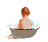 Bathing graphics