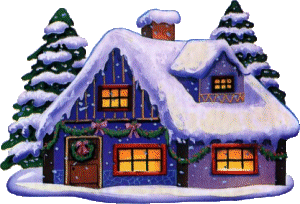 Christmas house graphics