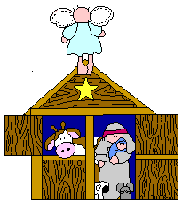 Christmas stable graphics
