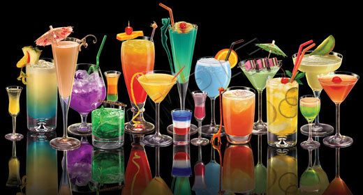Cocktails graphics