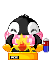 Cute penguins graphics