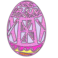 Easter glitter graphics