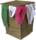 Laundry basket graphics