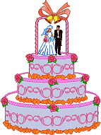 Wedding cake graphics