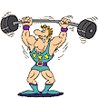 Weightlifting graphics