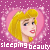 Sleeping beauty icon graphics