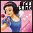 Snow white icon graphics