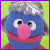 Sesame street grover icon graphics