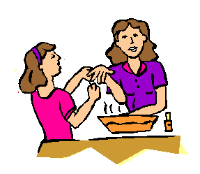 Pedicure and manicure job graphics