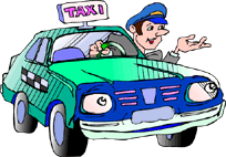 Taxi driver job graphics