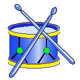 Percussion instruments music graphics