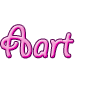 Aart name graphics