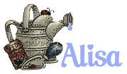Alisa name graphics