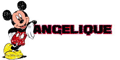 Angelique name graphics