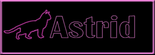 Astrid name graphics