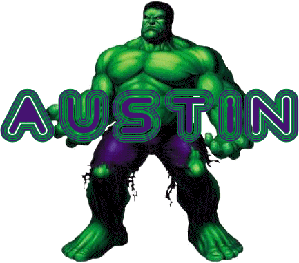 Austin name graphics