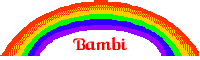 Bambi name graphics