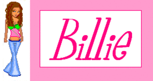 Billie name graphics