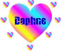 Daphne name graphics