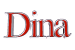 Dina name graphics