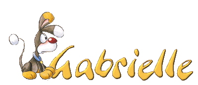 Gabrielle name graphics