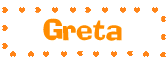 Greta name graphics