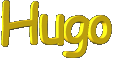 Hugo name graphics