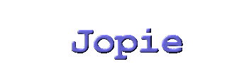 Jopie name graphics