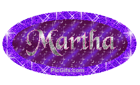 Martha name graphics