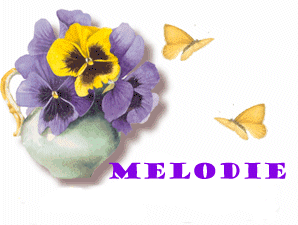Melodie name graphics