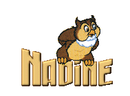 Nadine name graphics