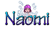 Naomi name graphics