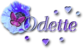 Odette name graphics