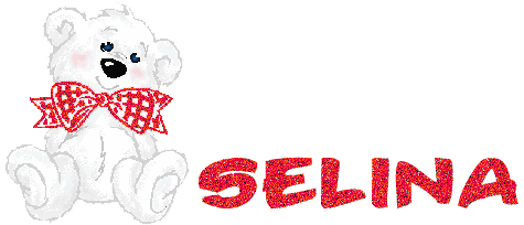 Selina name graphics