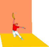 Bounce ball sport graphics