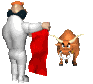 Bullfighting sport graphics